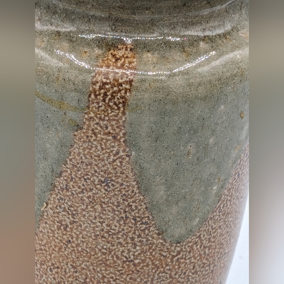 Turn and Burn Pottery Seagrove NC D. Triece Vase - Picture 3 of 9